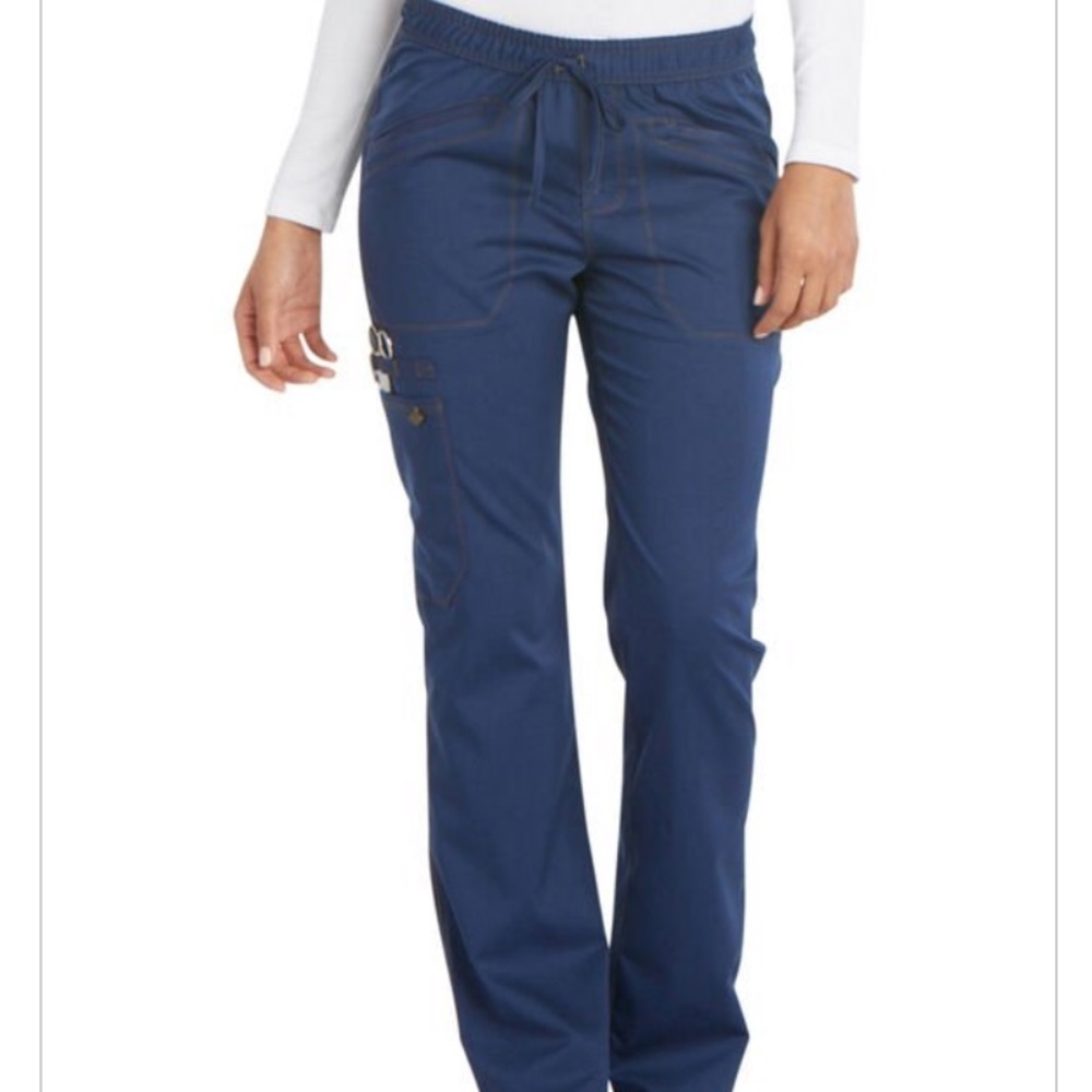 Dickies Mid Rise Straight Leg Drawstring Scrub